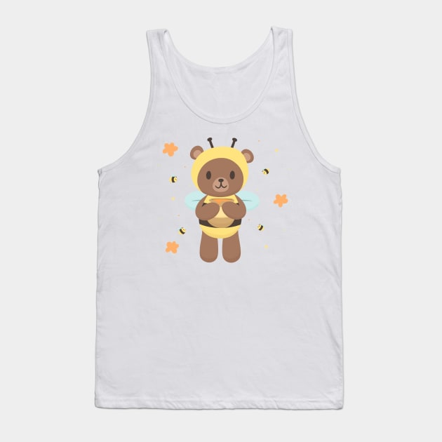 Honey Bear Tank Top by KammyBale